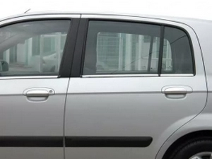Хром накладки на ручки Hyundai Getz (02-11) 4