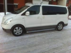 Пороги боковые Hyundai H300 (08-20) - Premium 4