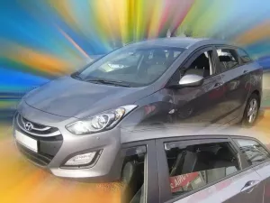 Дефлекторы окон Hyundai i30 (GD; 12-17) Универсал - Heko (вставные) 4