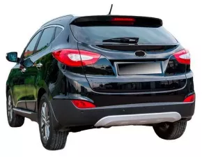 Накладка під задній бампер Hyundai ix35 (10-15) - центральна 4