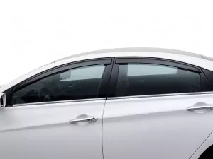 Дефлектори вікон Hyundai Sonata VI (YF; 10-14) - Hic (накладні)