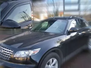 Ветровики Infiniti FX S50 (03-08) - Heko (вставные) 4