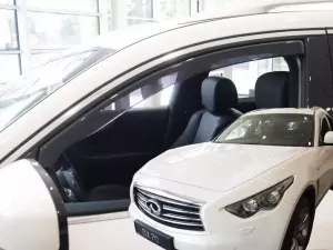 Дефлекторы окон Infiniti FX S51 (08-13) - Heko (вставные) 3