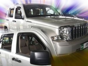 Дефлекторы окон Jeep Cherokee (KK; 08-13) 5D - Heko (вставные) 4