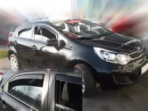 Дефлектори вікон KIA Rio III (11-17) 5D HB - Heko (вставні) 4