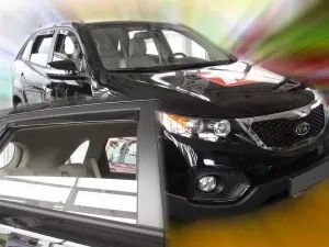 Дефлекторы окон Kia Sorento II (XM; 09-16) - Heko (вставные) 4