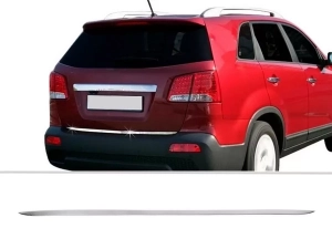 Хром на нижню кромку багажника Kia Sorento II (XM; 09-15) - Carmos