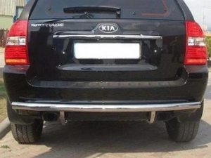 Захист задній Kia Sportage II (JE; 04-10) - труба 2