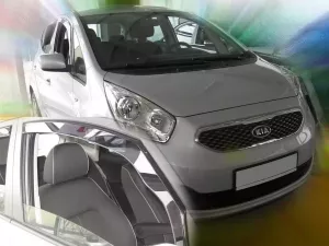 Дефлекторы окон Kia Venga (YN; 10-19) - Heko (вставные) 3