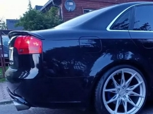 Спойлер багажника Audi A4 B7 (04-07) Sedan - из 3 частей 4