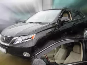 Дефлектори вікон Lexus RX III (AL10; 09-15) - Heko (вставні) 3