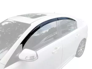 Дефлектори вікон Mazda 3 I (BK; 03-09) Sedan - Hic (накладні)