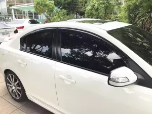 Дефлектори вікон Mazda 3 I (BK; 03-09) Sedan - Hic (накладні) 7
