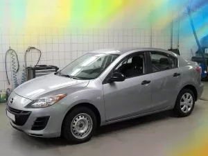 Дефлектори вікон Mazda 3 II (BL; 09-13) Sedan - Heko (вставні) 3