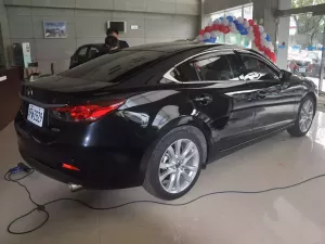 Дефлектори вікон Mazda 6 III (GJ; 12-24) Седан - Hic (з хром молдингом) 6