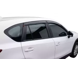 Дефлектори вікон Mazda CX-5 I (KE; 12-17) - Hic (накладні) 5