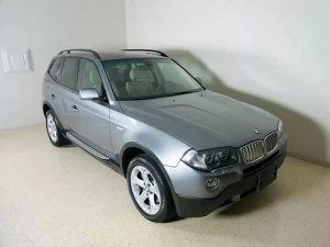 Пороги боковые BMW X3 E83 (03-10) - оригинал стиль 3