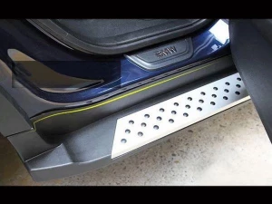 Пороги бічні BMW X3 F25 / X4 F26 - оригінал стиль точками 7