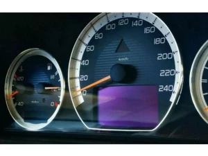 Кольца в щиток приборов Mercedes W210 (00-02) рестайлинг 7