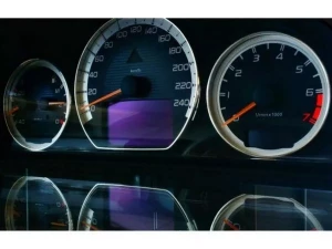 Кольца в щиток приборов Mercedes W210 (00-02) рестайлинг 8