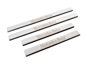 Накладки на пороги Mercedes E W210 (00-02) 2