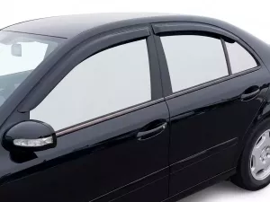 Дефлектори вікон Mercedes E W211 (02-09) Sedan - Hic (накладні)