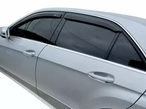 Дефлектори вікон Mercedes E W212 (09-16) Sedan - Hic (накладні)