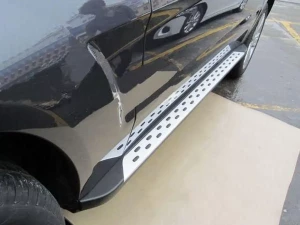 Пороги боковые Mercedes GLK X204 (08-15) - оригинал стиль 6