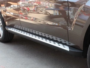 Пороги боковые Mercedes GLK X204 (08-15) - оригинал стиль 8