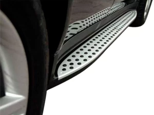 Пороги боковые Mercedes M W164 ML (05-11) - оригинал стиль CXK