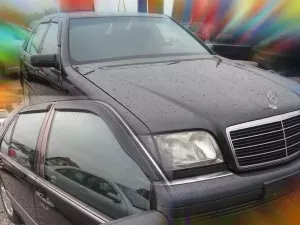 Дефлектори вікон Mercedes S W140 (91-98) - Heko (вставні) 4