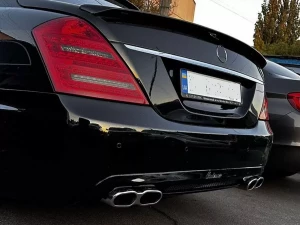 Насадки на глушитель Mercedes S W221 (05-13) - S65 AMG стиль 4