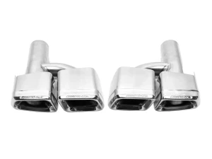 Насадки на глушитель Mercedes S W221 (05-13) - S63 AMG стиль 2