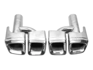 Насадки на глушитель Mercedes S W221 (05-13) - S63 AMG стиль 3