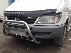 Кенгурятник Mercedes Sprinter W901 (95-06) - с грилем 2