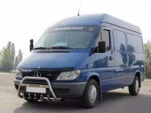 Кенгурятник Mercedes Sprinter W901 (95-06) - с грилем 3