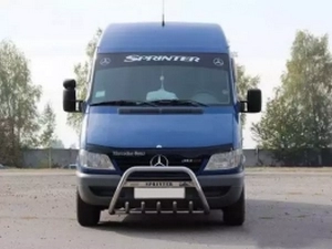 Кенгурятник Mercedes Sprinter W901 (95-06) - с грилем 4