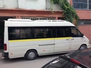 Боковые трубы Mercedes Sprinter W901 (95-06) - задние 4