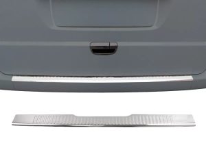 Накладка на задній бампер Mercedes Vito W639 (03-14) - Omsa (глянцева)