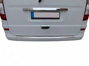 Хром накладки на заднюю ручку Mercedes Vito W639 (03-14) 4