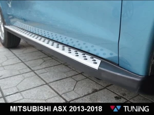 Пороги боковые Mitsubishi ASX I (GA; 13-23) - оригинал стиль 6