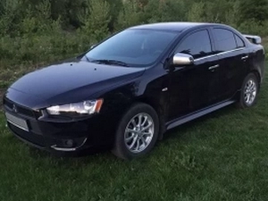 Хром накладки на зеркала Mitsubishi Lancer X (07-15) 4