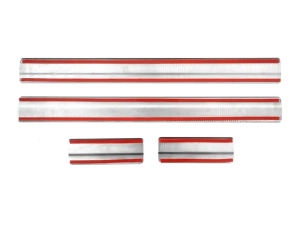 Накладки на пороги Nissan Qashqai I (J10; 07-13) - Omsa 4