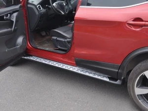 Пороги боковые Nissan Qashqai II (J11; 14-21) - оригинал стиль 5