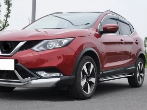 Пороги боковые Nissan Qashqai II (J11; 14-21) - оригинал стиль 8