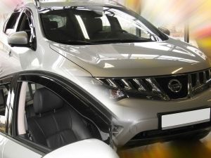 Дефлекторы окон Nissan Murano II (Z51; 2008-2014) - Heko (вставные) 3