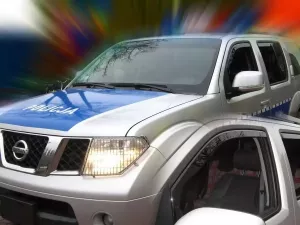 Дефлектори вікон Nissan Pathfinder III (R51; 05-14) - Heko (вставні) 4