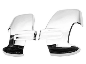 Хром накладки на дзеркала Ford Transit IV (14-) - Carmos (ABS)
