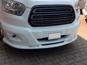 Накладка на передній бампер Ford Transit Mk8 (14-19) - велика 3