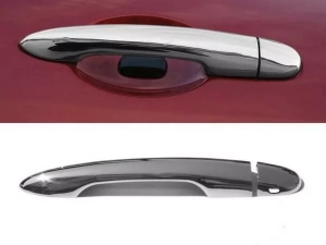 Хром накладки на ручки Renault Scenic II (03-09) 4